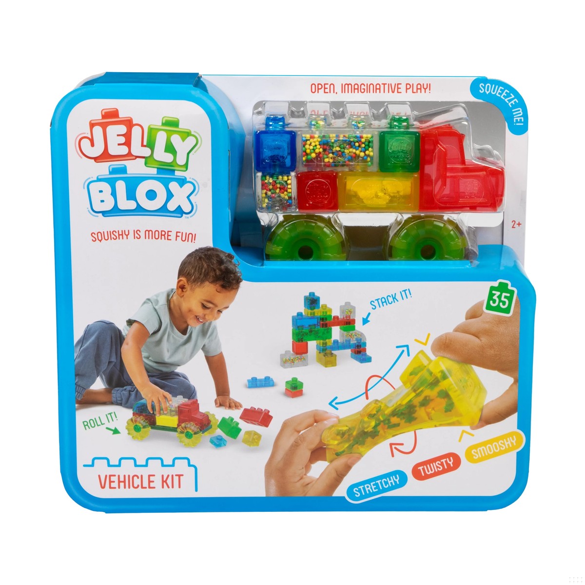 Jelly Blox Σετ Κατασκευής Οχήματος 35τμχ