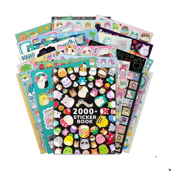Squishmallows - Sticker Book 2000+ αυτοκόλλητα