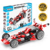 Engino Inventor Race Car Motorized Set - Εκπαιδευτικά παιχνίδια STEM για παιδιά 9+ ετών (10 μοντέλα προς κατασκευή)