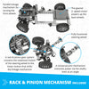 Engino Inventor: Offroader Motorized Set - Εκπαιδευτικά παιχνίδια STEM για παιδιά 9+ (10 μοντέλα προς κατασκευή)