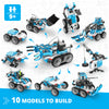 Engino Inventor Robotized- GinoBot: 10-in-1 Programmable Robotics & Coding STEM Kit for Kids Ages 9+
