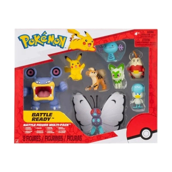 Pokemon - 8-Piece Figure Pack W14