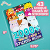 Squishmallows - Sticker Book 2000+ αυτοκόλλητα