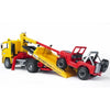 MAN Roadside Assistance Truck with Crane and SUV