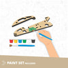 MAKERSPACE DIY: Αυτοκίνητο αγώνων με σύστημα pull-back, κιτ κατασκευής STEM για παιδιά 8+ ετών (1 μοντέλο προς κατασκευή)
