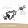 MAKERSPACE DIY: Αυτοκίνητο αγώνων με σύστημα pull-back, κιτ κατασκευής STEM για παιδιά 8+ ετών (1 μοντέλο προς κατασκευή)