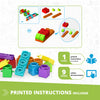 Engino QBOIDZ- Farm Tractor STEM Building Toys for Kids Ages 4+ (10 Models to Build)