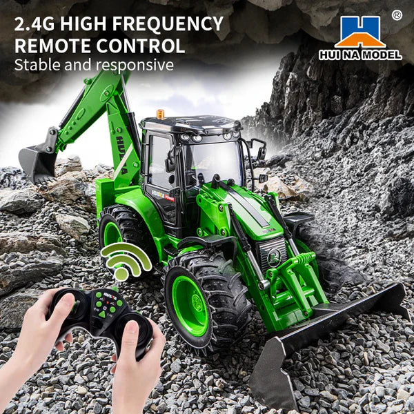 HUINA RC Backhoe Loader (2026 Model)