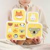 A Little Lovely Company Set of 4 Lunch & Snack Boxes – Animal Friends
