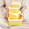 A Little Lovely Company Set of 4 Lunch & Snack Boxes – Animal Friends