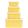 A Little Lovely Company Set of 4 Lunch & Snack Boxes – Animal Friends