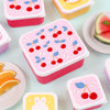 A Little Lovely Company – Lunch & Snack Box Set (4 pcs) – Cherries