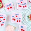 A Little Lovely Company – Lunch & Snack Box Set (4 pcs) – Cherries