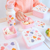 A Little Lovely Company Set of 4 Lunch & Snack Boxes – Hearts