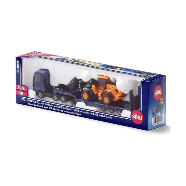 MAN Low Loader with JCB Loader 1:87