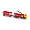 Construction Materials Transport Truck with Trailer