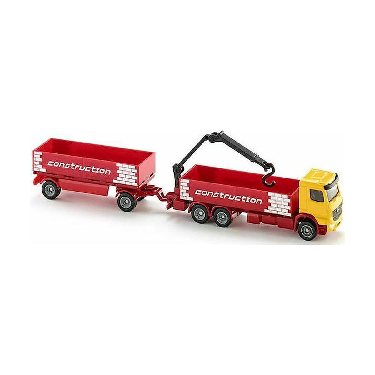 Construction Materials Transport Truck with Trailer