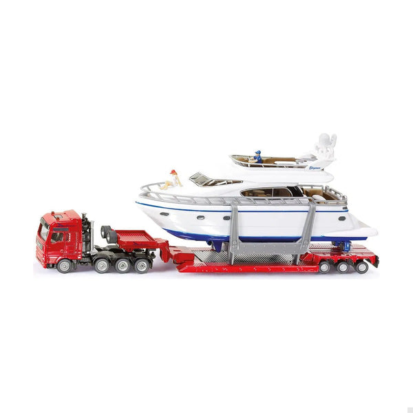 Semi Truck with Yacht Set 1:87