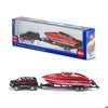 TOYOTA CAR WITH SPEED BOAT – SIKU 1:55 SCALE MODEL