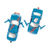 Dodge Charger Racing & Trailer with Dodge Challenger SRT 1:50