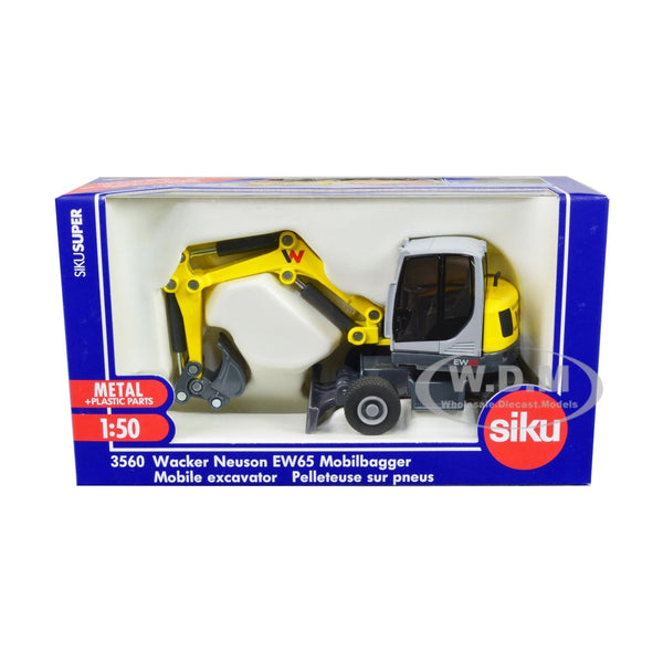 Wacker Neuson ET65 Wheeled Excavator 1:50