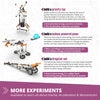 Engino Discovering STEM: Νόμοι του Νεύτωνα, Νόμοι της Αδράνειας, Κινητική & Δυναμική Ενέργεια, Σετ για Παιδιά 9+ Ετών (8 Μοντέλα για Κατασκευή)