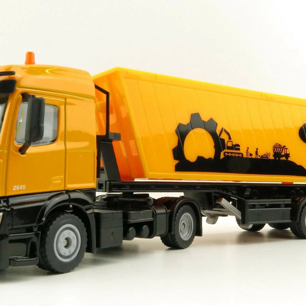 Φορτηγό Mercedes-Benz Actros με Ανατρεπόμενο Ρυμουλκούμενο