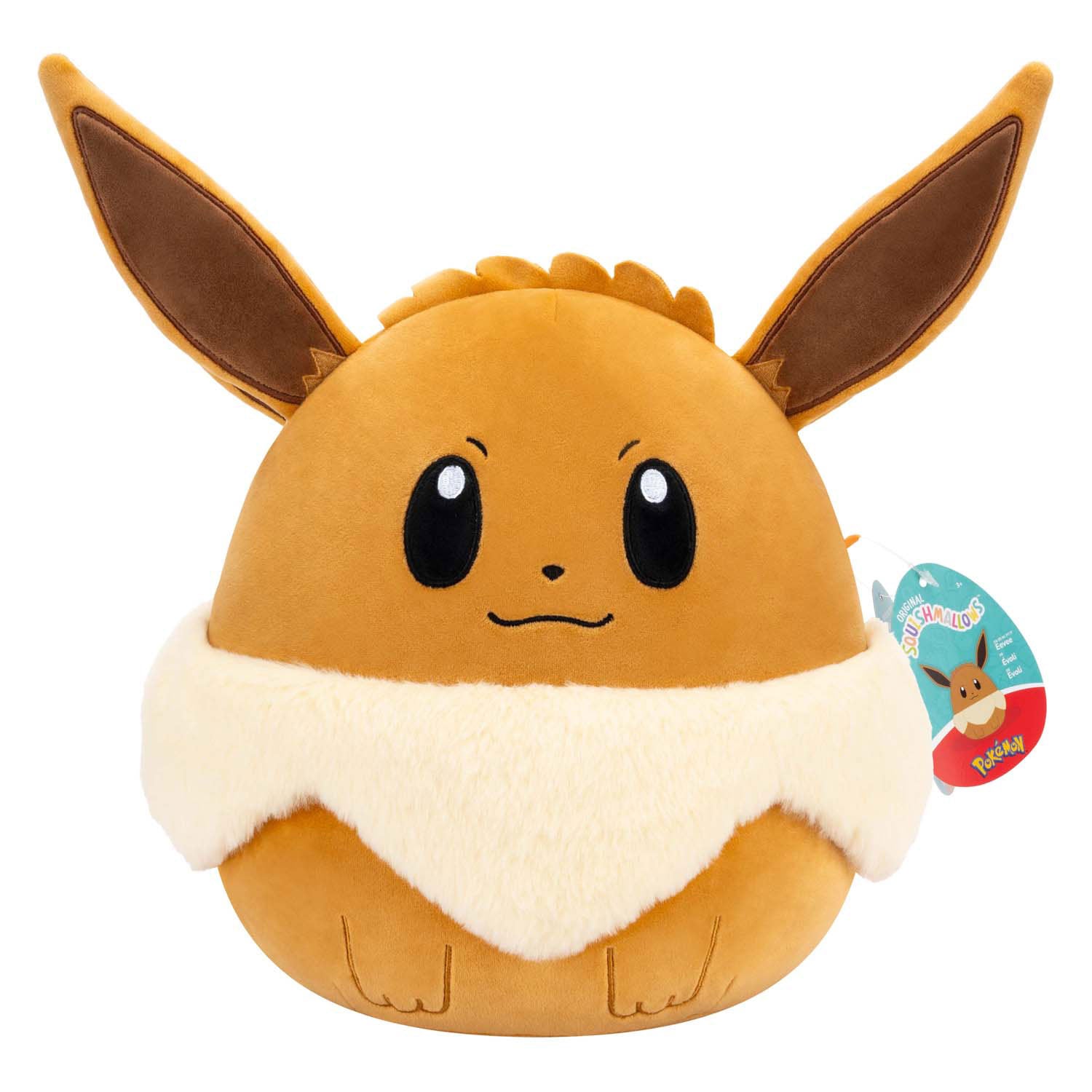 Мягкая игрушка Squishmallows Pokémon Иви, 25 см W7