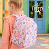 A Little Lovely Company – Kindergarten Backpack with Insulated Lunch Compartment – Hearts