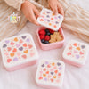 A Little Lovely Company Set of 4 Lunch & Snack Boxes – Hearts
