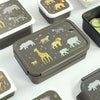 A Little Lovely Company Bento Lunch Box with Compartments 1.2L – Savanna