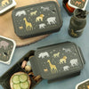 A Little Lovely Company Bento Lunch Box with Compartments 1.2L – Savanna