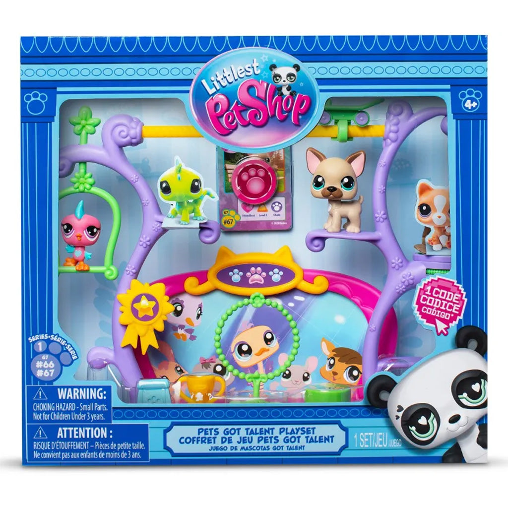 Littlest Pet Shop Talent Show Playset – 2 Pieces