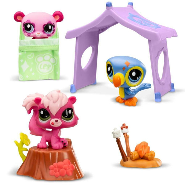 Littlest Pet Shop Camping Playset – 3 Pets