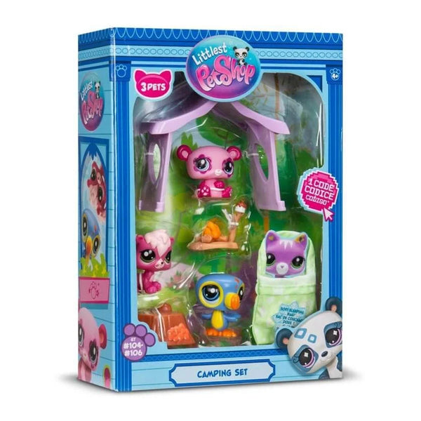 Littlest Pet Shop Camping Playset – 3 Pets
