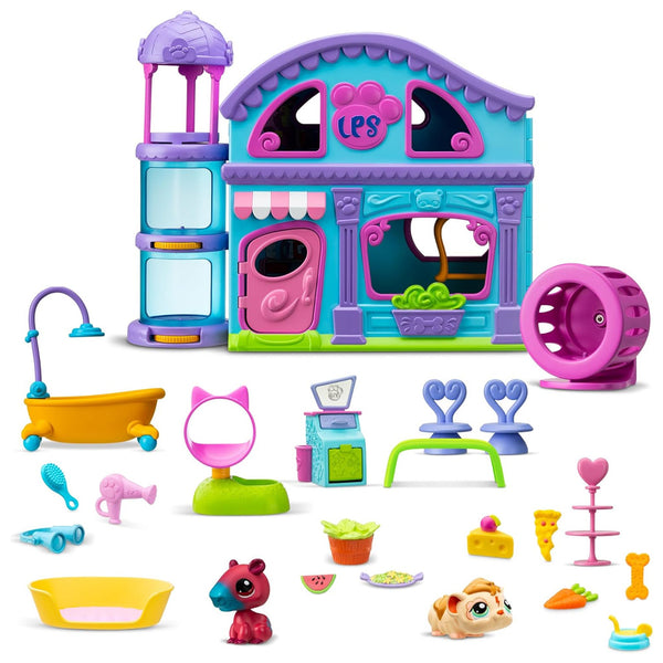 Littlest Pet Shop Pet Shop Tower Playset – 2 Pieces