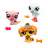 Littlest Pet Shop Collector Set – 3 Figures in Tube – Basic Fun