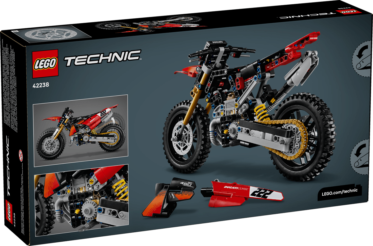 Technic Ducati Desmo450 MX Factory Motorcycle