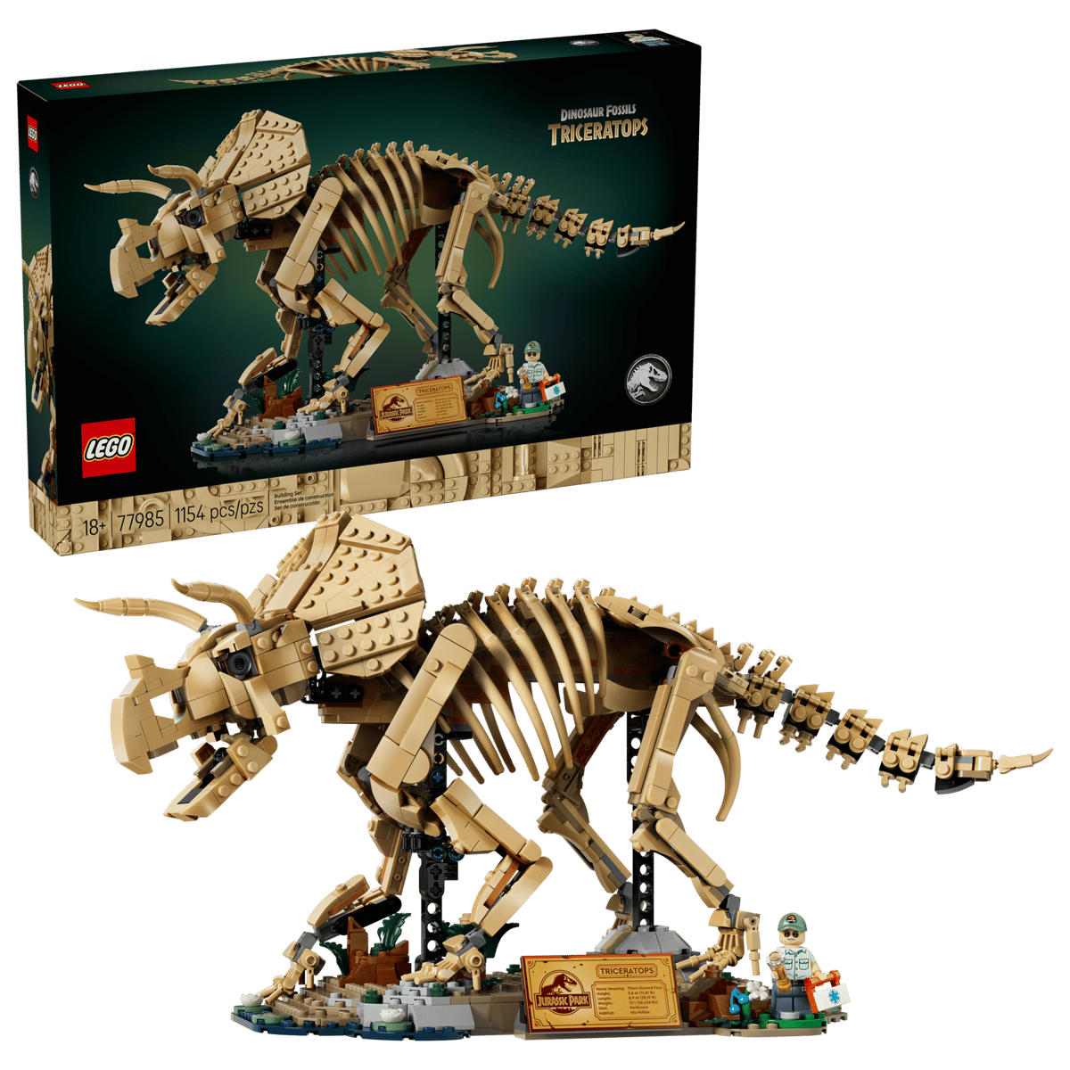 Jurassic World Dinosaur Fossils: Triceratops
