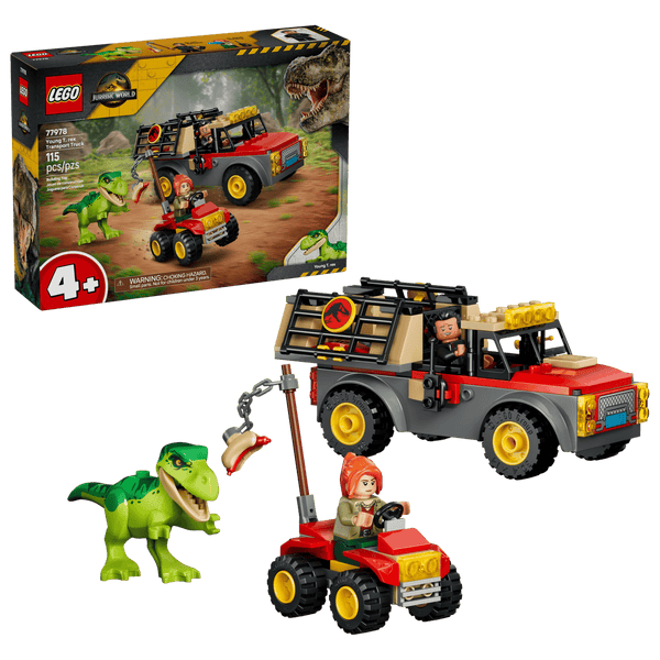 Jurassic World Young T. rex Transport Truck