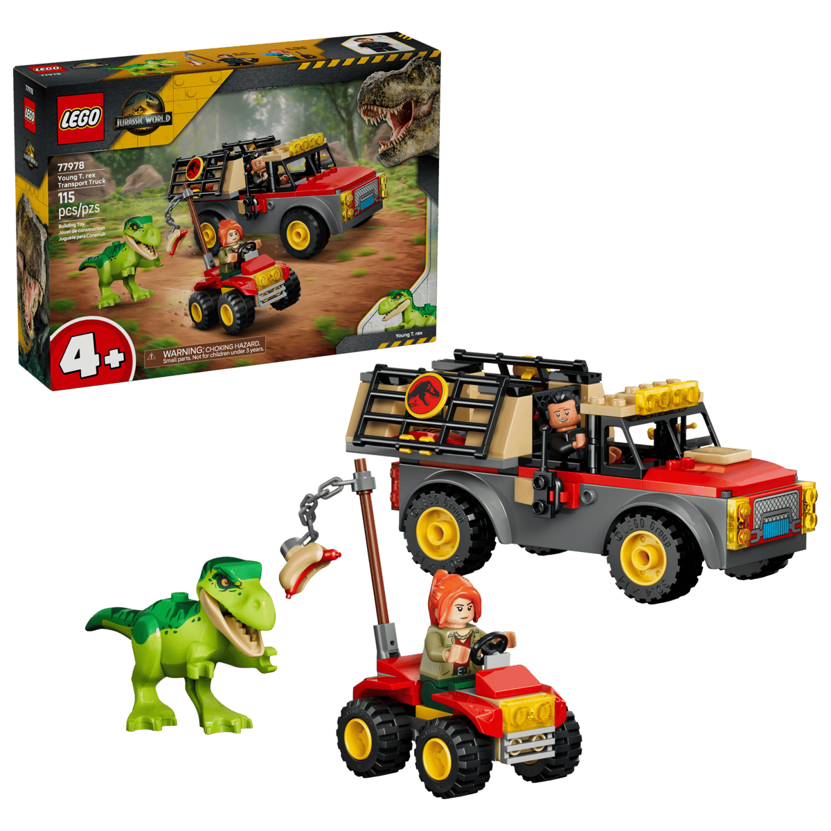Jurassic World Young T. rex Transport Truck