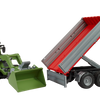 Fendt Vario 211 with Front Loader & Tipping Trailer