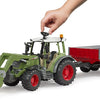 Fendt Vario 211 with Front Loader & Tipping Trailer