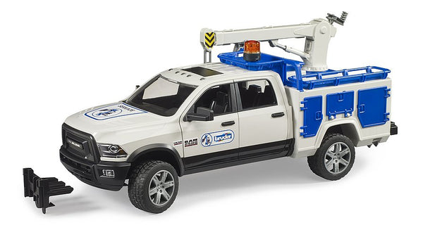 RAM 2500 Police Pickup with Light & Sound Module, Trailer, Boat & Figures