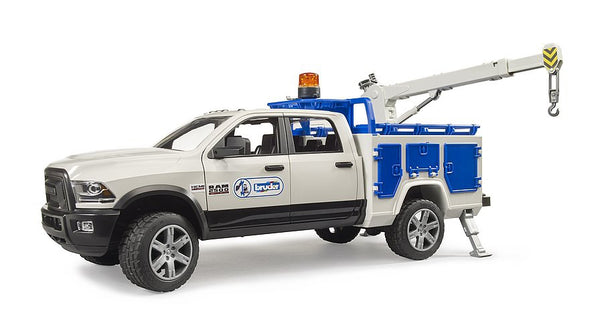 RAM 2500 Police Pickup with Light & Sound Module, Trailer, Boat & Figures