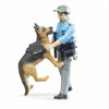BRUDER bworld – Police Officer with Dog
