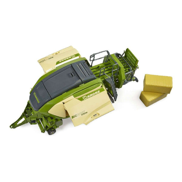 BRUDER Krone BiG Pack 1290 HDP VC Χορτοδετική Μηχανή με 2 Δέματα Χόρτου