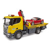 BRUDER Scania Super 560R Tow Truck with Light & Sound Module & Roadster