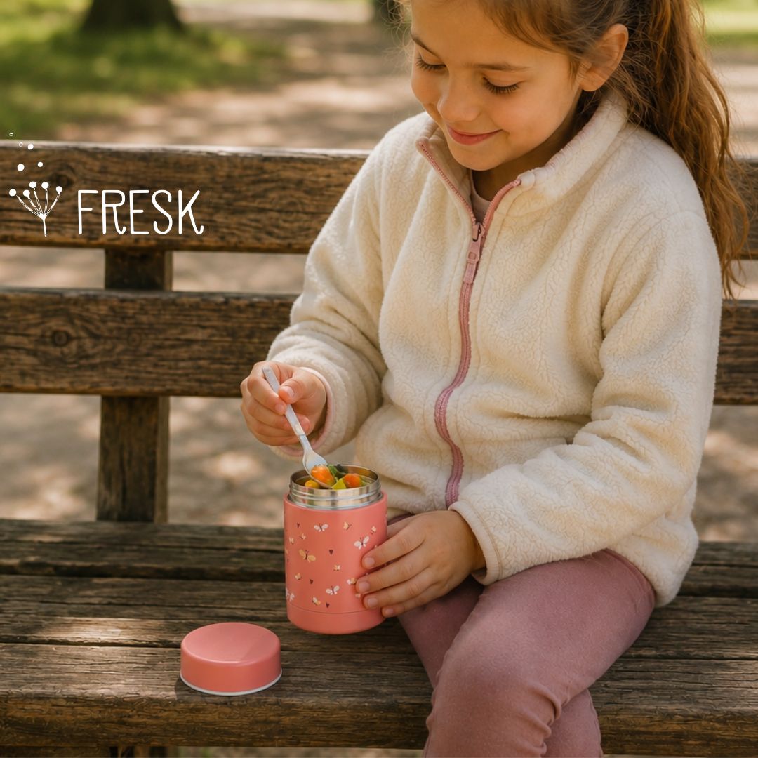 Fresk Insulated Food Thermos – Butterfly