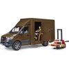 BRUDER Mercedes-Benz Sprinter UPS with Driver & Accessories